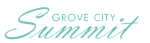 Grove City Summit logo on a green background.